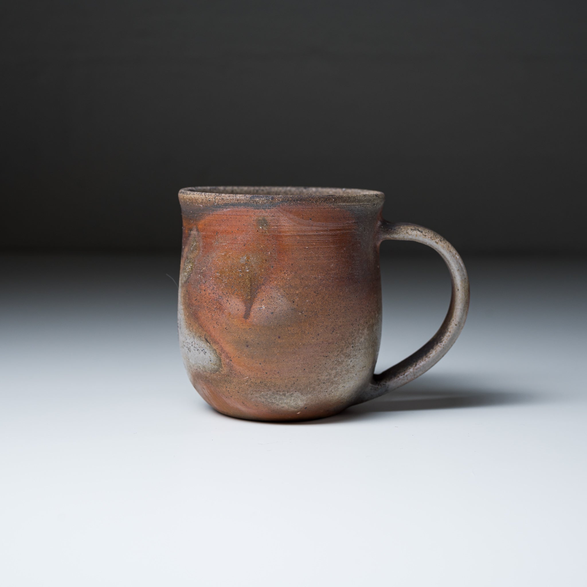 Bizen Pottery Regular Mug Cup - Sangiri / 備前焼 マグカップ