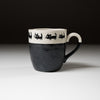Black Cat Mug Cup - Two Colours / クロネコ マグカップ