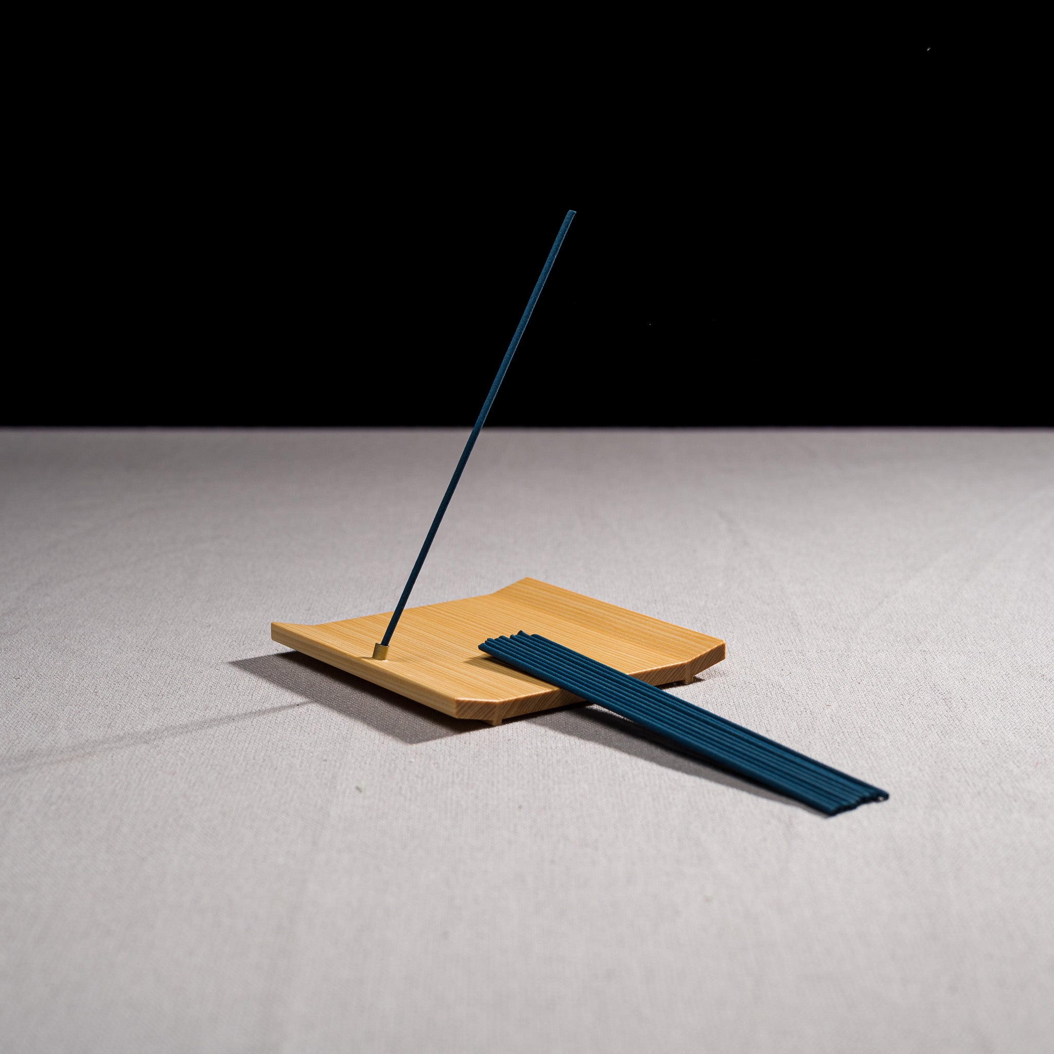 Daily Incense Stand - Wooden Square - Two Kinds