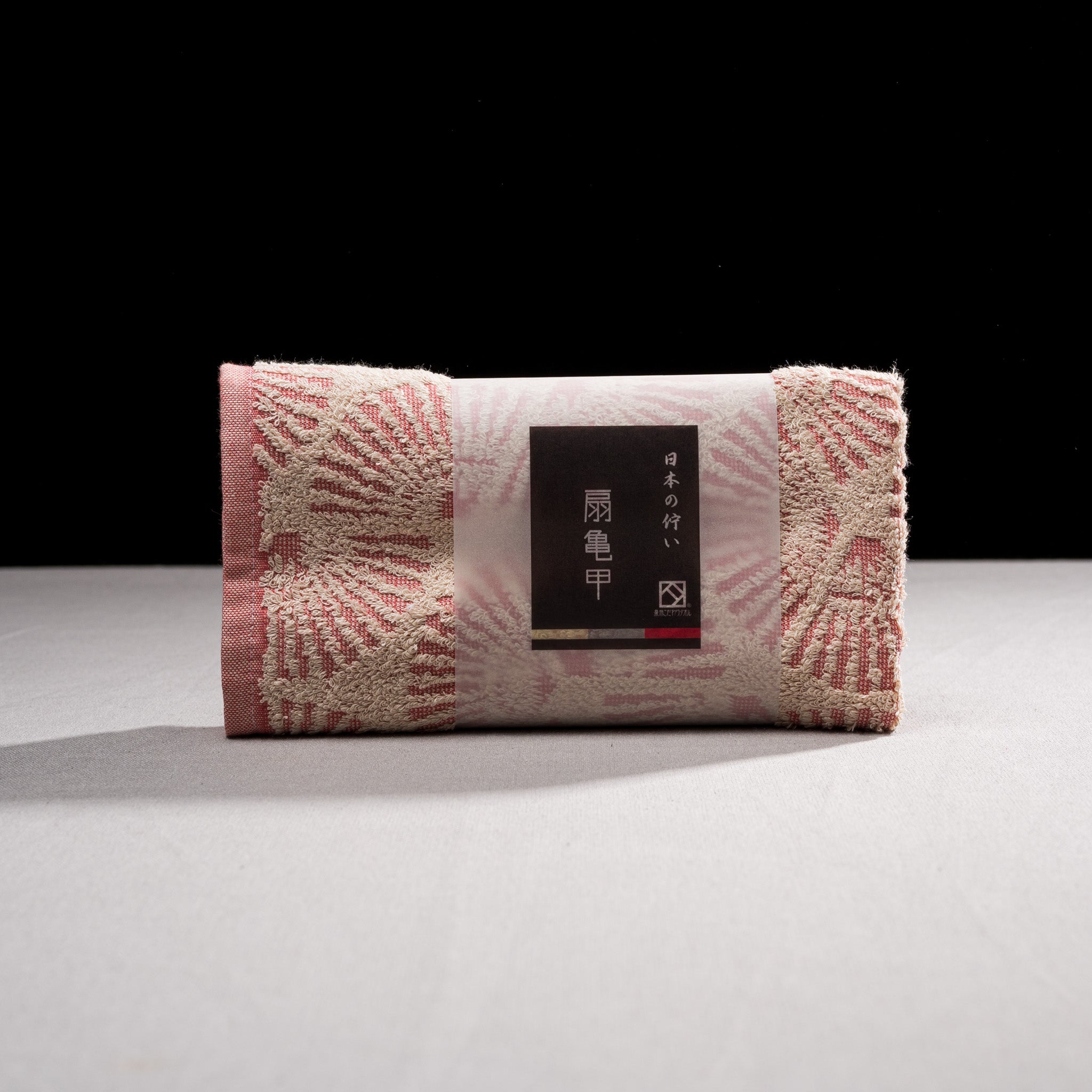 Ougi Hand Towel Japanese Fan Design - 3 Colours / 扇亀甲 フェイスタオル