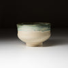 Kyo Kiyomizu Ware Handmade Matcha Bowl - Fuchioribe / 京焼・清水焼き 抹茶碗
