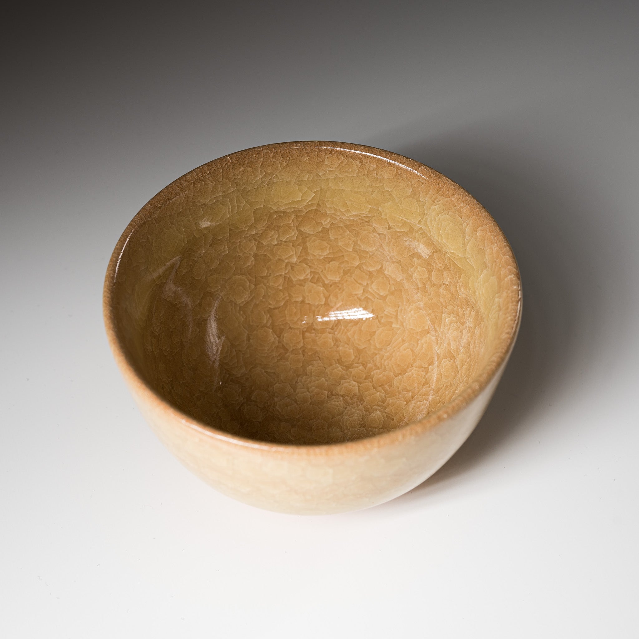 Kyo Kiyomizu Ware Handmade Matcha Bowl - Kouki / 京焼・清水焼き 抹茶碗
