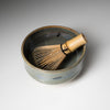 Kyo Kiyomizu Ware Handmade Small Matcha Bowl - Haiyu Sansai  / 京焼・清水焼き