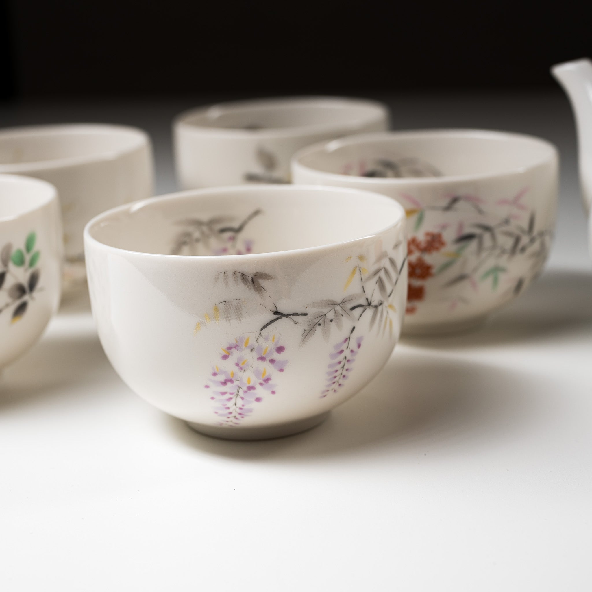 Seasonal Flowers Tea Set - 550 ml / 茶器 季節の草花