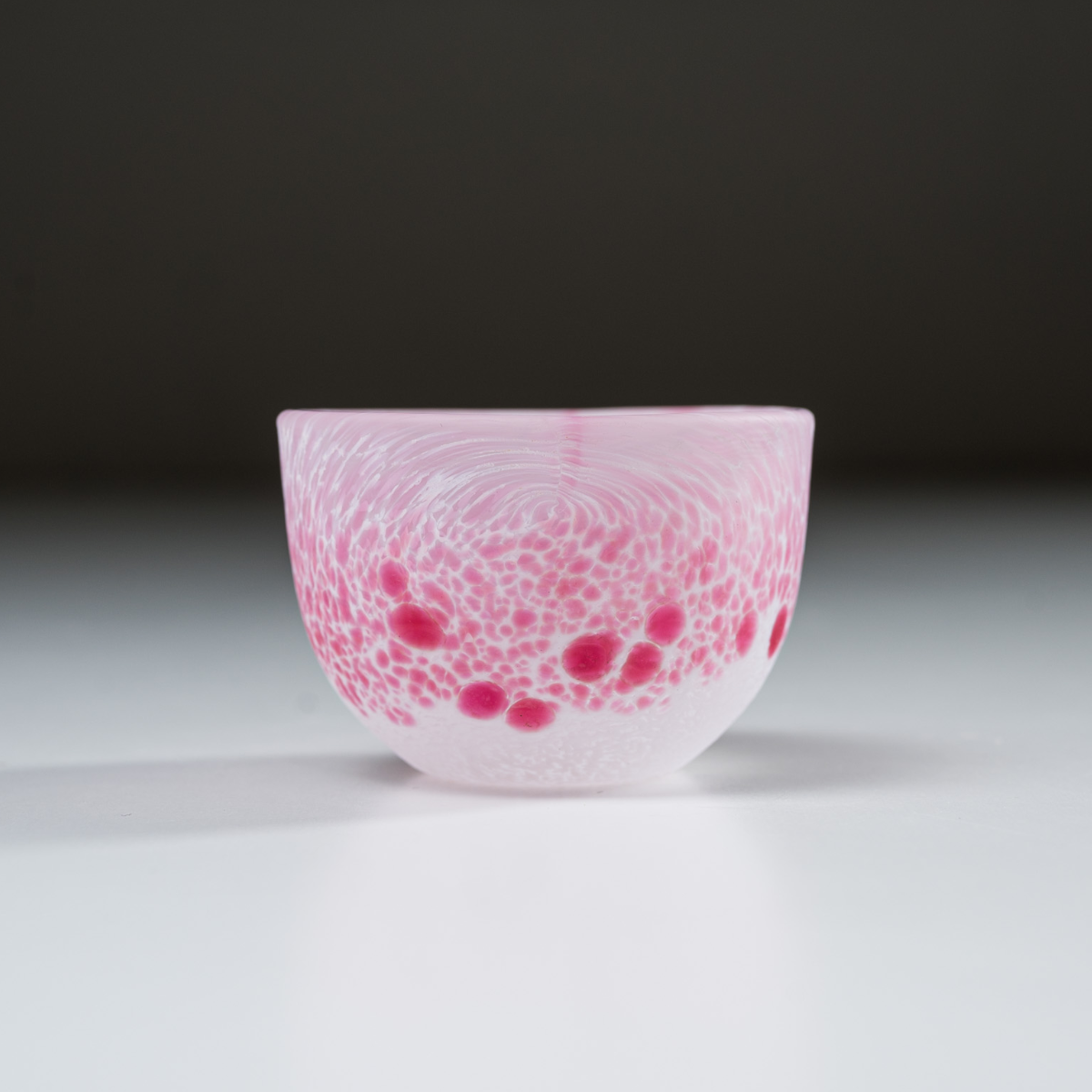 Mizusaki Glass Sake Cup Sakura Osara Crafted In Japan Osara