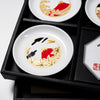 Mt Fuji Small Serving Plate Gift Set - Set of 5 / 富士山 小皿セット
