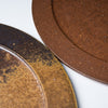 Bizen Pottery Round Plate - Goma / 備前焼 丸皿