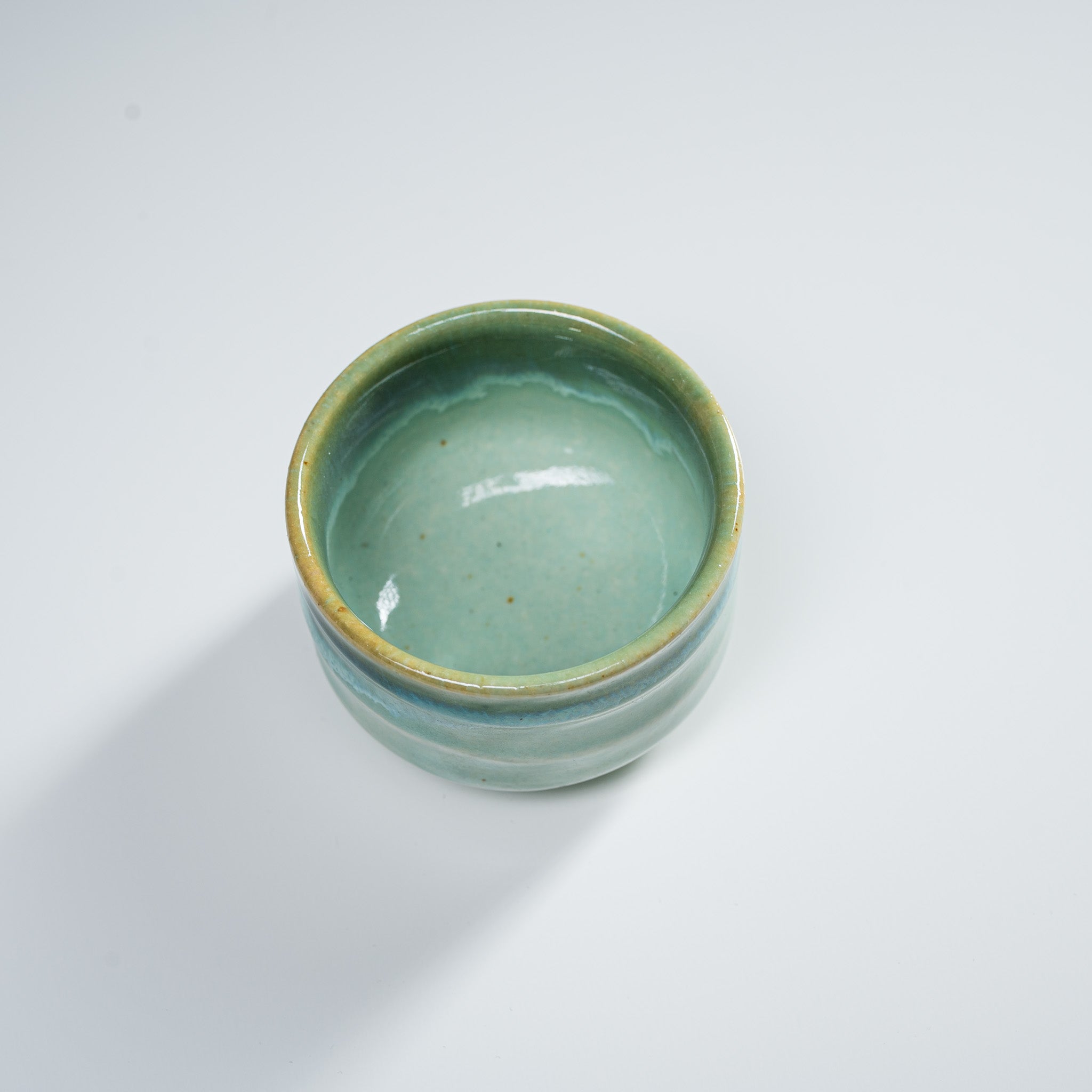 Mino ware Pottery Sake Cup / Teacup - Aquaness / 美濃焼き ぐい呑み
