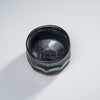 Mino ware Pottery Sake Cup / Teacup - Deep Black / 美濃焼き ぐい呑み