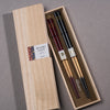 Japanese Chopstick Gift Set - Gold Sakura / 花灯