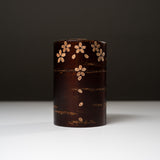 Tomioka Cherry Bark Tea Caddy - Sakura - Large / 富岡商店 樺細工