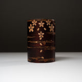 Tomioka Cherry Bark Tea Caddy - Sakura - Medium / 富岡商店 樺細工