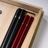 Pair Chopsticks with Chopstick Rest - Crane and Turtle / お箸 ギフトセット 鶴と亀