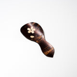 Tomioka Cherry Bark Tea Spoon - Hyotan Sakura / 富岡商店 樺細工