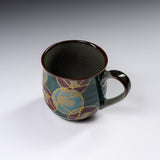 BIZAN Kiln Kutani Ware Mug Cup - Camellia / 九谷焼 美山窯 マグカップ
