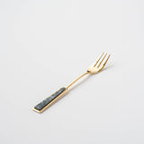 Tsubame-Sanjo Gold Cake Fork - 3 Colour Options / 燕三条 マーブルカトラリー