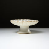 Wakasama Kiln Kinari Pedestal Dish - 16.5 cm / わかさま陶芸