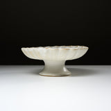 Wakasama Kiln Kinari Pedestal Dish - 21 cm / わかさま陶芸