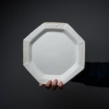 Wakasama Kiln Kinari Octagon Plate - 23 cm / わかさま陶芸