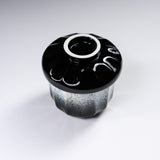 Mino ware Chawanmushi Bowl With Lid - Black Gradient / 茶碗蒸し碗