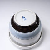 Mino ware Chawanmushi Bowl With Lid - Winter Morning / 茶碗蒸し碗
