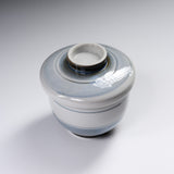 Mino ware Chawanmushi Bowl With Lid - Winter Morning / 茶碗蒸し碗