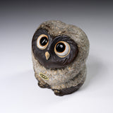Shigaraki Ware Lucky Owl Ornament "Milo" - 10.5 cm / 信楽焼 フクロウ
