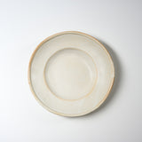 Wakasama Kiln Shallow Rim Bowl 17 cm - Two Colour Options / わかさま陶芸