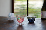 Tsugaru Vidro Luxury Sake Glass - Snow Viewing in January / 津軽びいどろ 盃