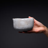 Mino ware Handmade Matcha Bowl with Spout - Kohiki / 抹茶碗