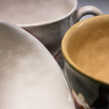 MARUKO Seto Ware Flower Mug Cup - 3 Options / 瀬戸焼 マグカップ