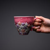 MARUKO Seto Ware Flower Mug Cup - 3 Options / 瀬戸焼 マグカップ