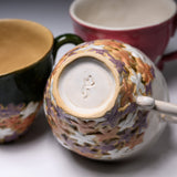 MARUKO Seto Ware Flower Mug Cup - 3 Options / 瀬戸焼 マグカップ