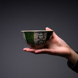 MARUKO Seto Ware Rice Bowl - Shino Oribe / 瀬戸焼 お茶碗