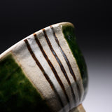 MARUKO Seto Ware Rice Bowl - Shino Oribe / 瀬戸焼 お茶碗
