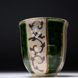 MARUKO Seto Ware Tea Cup - Shino Oribe / 瀬戸焼 湯呑み