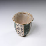 MARUKO Seto Ware Tea Cup - Shino Oribe / 瀬戸焼 湯呑み