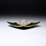 MARUKO Seto Ware Plate 17.5 cm - Shino Oribe / 瀬戸焼 取皿