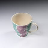 MARUKO Seto Ware Mug Cup - Shimmering Flower / 瀬戸焼 マグカップ