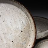 MARUKO Seto Ware Rim Plate - Kohiki Ivory - 3 Options / 瀬戸焼 浅皿