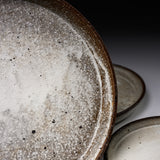 MARUKO Seto Ware Rim Plate - Kohiki Ivory - 3 Options / 瀬戸焼 浅皿