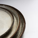 MARUKO Seto Ware Rim Plate - Kohiki Ivory - 3 Options / 瀬戸焼 浅皿
