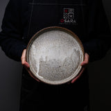 MARUKO Seto Ware Rim Plate - Kohiki Ivory - 3 Options / 瀬戸焼 浅皿