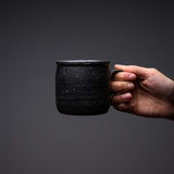 MARUKO Seto Ware Mug Cup - Charcole Black / 瀬戸焼 マグカップ