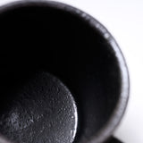 MARUKO Seto Ware Mug Cup - Charcole Black / 瀬戸焼 マグカップ