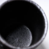 MARUKO Seto Ware Large Mug Cup - Charcoal Black / 瀬戸焼 マグカップ