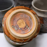 MARUKO Seto Ware Mug Cup - White Earth Carved / 瀬戸焼 マグカップ