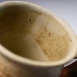 MARUKO Seto Ware Mug Cup - White Earth Carved / 瀬戸焼 マグカップ
