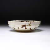 MARUKO Seto Ware Shallow Bowl 15.5 cm - Oribe / 瀬戸焼 浅鉢