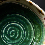 MARUKO Seto Ware Shallow Bowl 15.5 cm - Oribe / 瀬戸焼 浅鉢